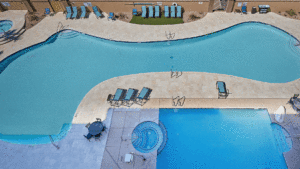 DoubleTree Pool from Roof2